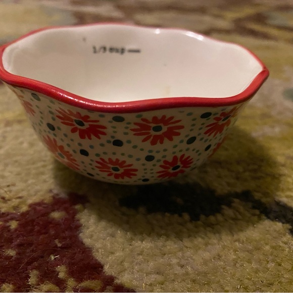 The Pioneer Woman Floral Measuring Cup - Green and Orange - Picture 4 of 5